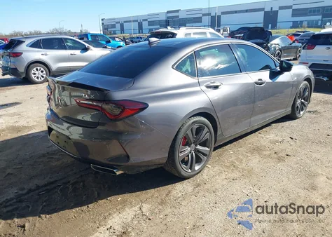 2023 Acura Tlx A-Spec Package из США, поврежденный, VIN 19UUB5F54PA005588